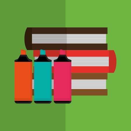 books concept with icon designのイラスト素材