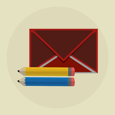email concept with icon designのイラスト素材