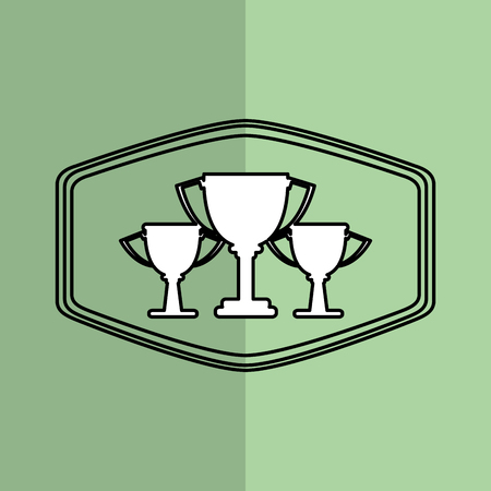 Winner concept with icon design, vector illustration 10 eps graphic.のイラスト素材