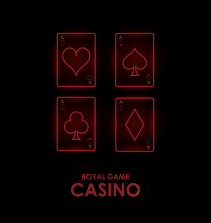 Casino concept with icon design, vector illustration 10 eps graphic.のイラスト素材