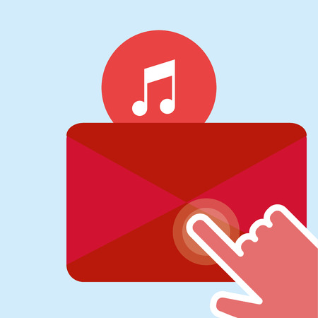 Communication concept with icon design, vector illustration 10 eps graphic.のイラスト素材