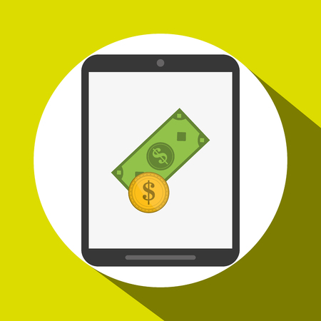 Money concept with icon design, vector illustration 10 eps graphic.のイラスト素材