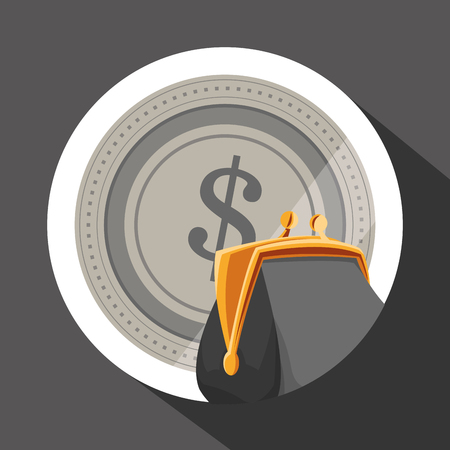 Money concept with icon design, vector illustration 10 eps graphic.のイラスト素材