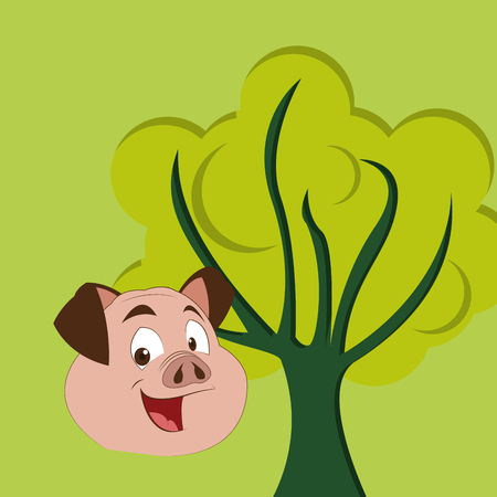 Animal concept with icon design, vector illustration 10 eps graphic.のイラスト素材