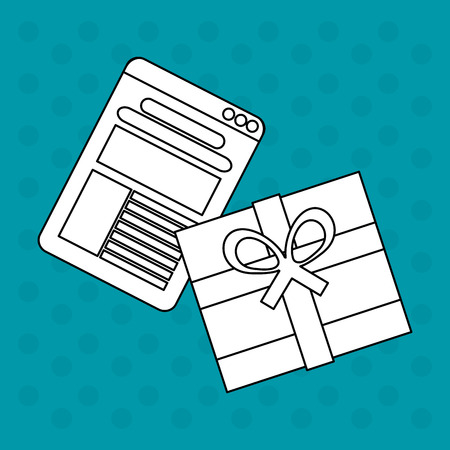 Digital Marketing concept with icon design, vector illustration 10 eps graphic.のイラスト素材