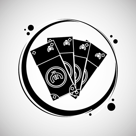 Financial item concept with icon design, vector illustration 10 eps graphic.のイラスト素材