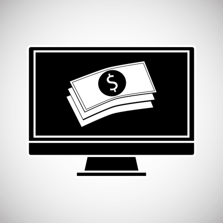 Financial item concept with icon design, vector illustration 10 eps graphic.のイラスト素材