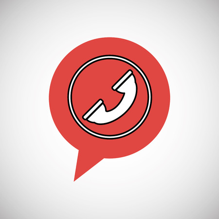 Call center concept with icon designのイラスト素材