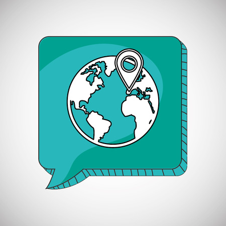 Call center concept with icon designのイラスト素材