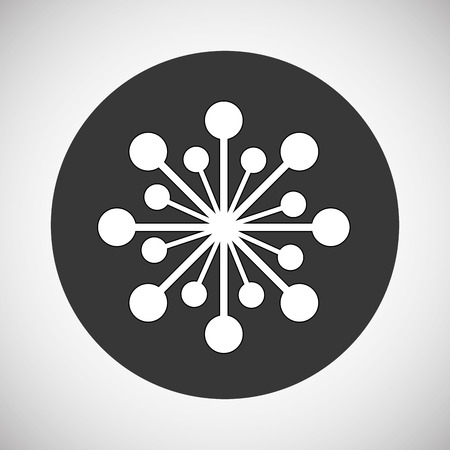 Flower concept with icon designのイラスト素材