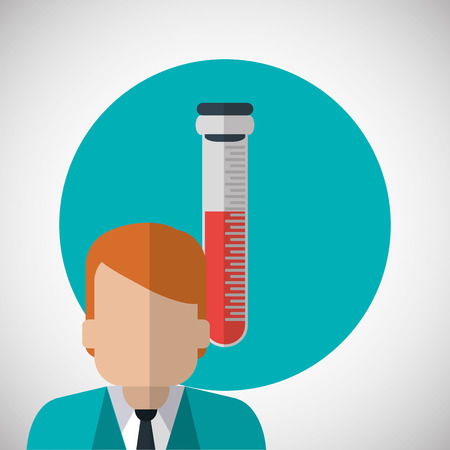 Medical care concept with icon design, vector illustration 10 eps graphic.のイラスト素材