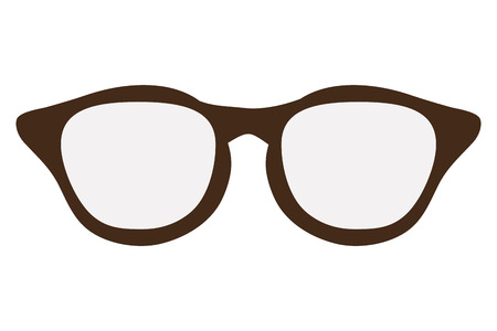 classic glasses vector illustration flat icon styleのイラスト素材