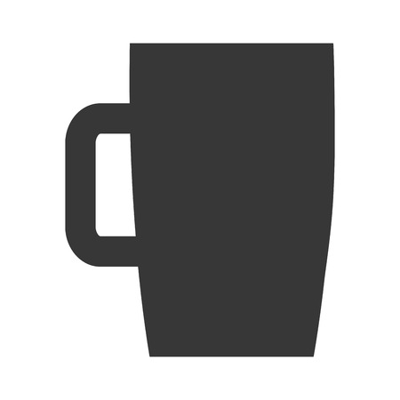 glass with ear icon , isolated vector illustrationのイラスト素材