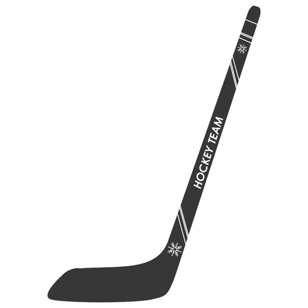 flat design hockey sticks icon vector illustrationのイラスト素材