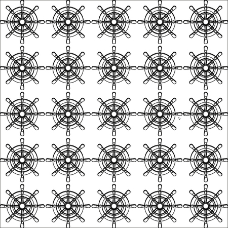 flat design navigation compass icon vector illustrationのイラスト素材