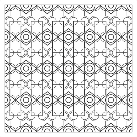 flat design geometrical pattern background vector illustrationのイラスト素材