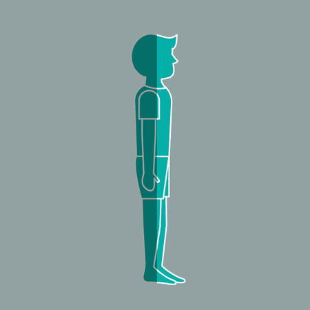 Yoga concept with icon design, vector illustration 10 eps graphic.のイラスト素材