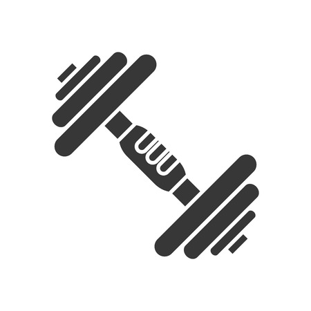 weight healthy lifestyle gym fitness icon. Flat and Isolated design. Vector illustrationのイラスト素材