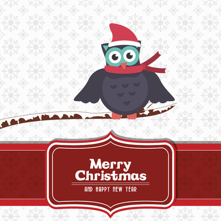 snowflake merry christmas decoration celebration winter theme image vector illustrationのイラスト素材