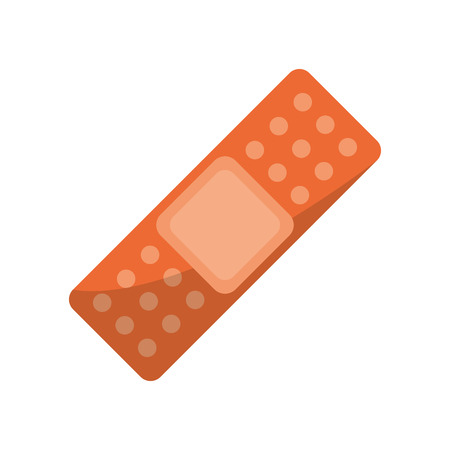 Bandage icon. Medical health care and hospital theme. Isolated design. Vector illustrationのイラスト素材