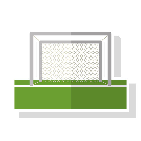 League icon. Soccer sport hobby competition and game theme. Isolated design. Vector illustrationのイラスト素材