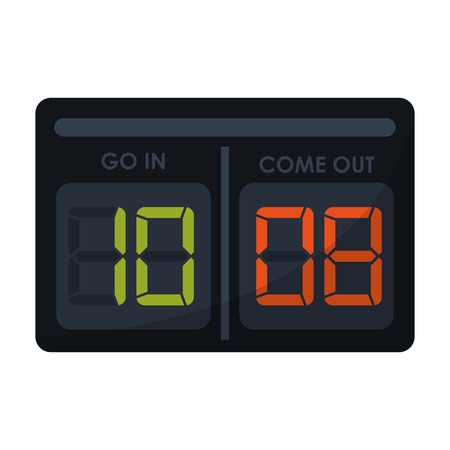 Marker icon. Soccer sport hobby competition and game theme. Isolated design. Vector illustrationのイラスト素材