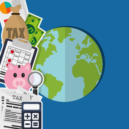 money with economy and cash related icons image vector illustration designのイラスト素材