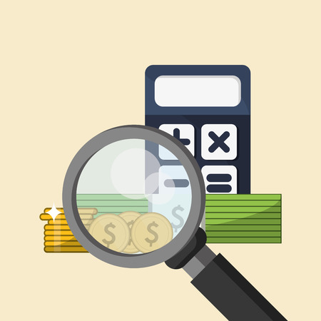 money with economy and cash related icons image vector illustration designのイラスト素材