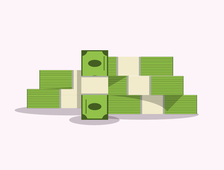 money with economy and cash related icons image vector illustration designのイラスト素材