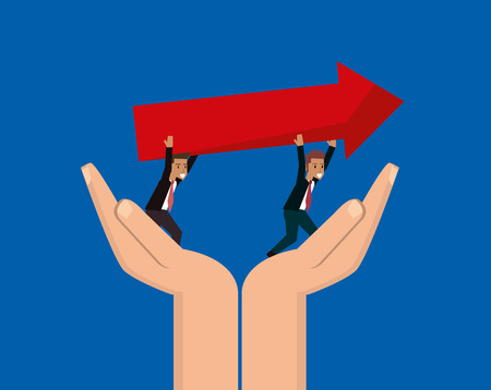 teamwork and business related icons image vector illustration designのイラスト素材