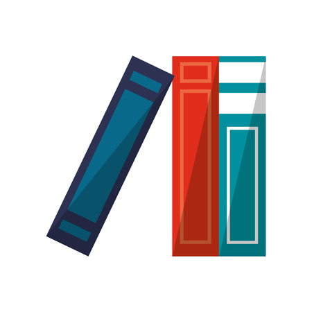 Book icon. School education supply and object theme. Colorful design. Vector illustrationのイラスト素材