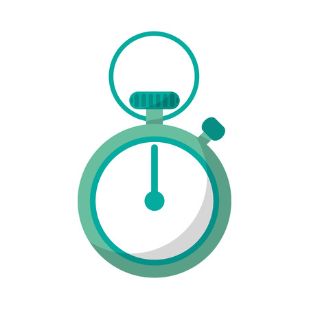 Chronometer icon. Fitness gym sport and bodybuilding theme. Isolated design. Vector illustrationのイラスト素材