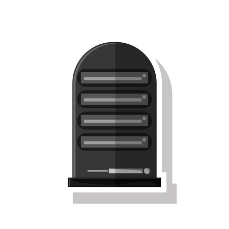 Cpu icon. device gadget technology theme. Isolated design. Vector illustrationのイラスト素材