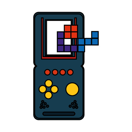 Videogame control icon. Game play leisure gaming and controller theme. Isolated design. Vector illustrationのイラスト素材