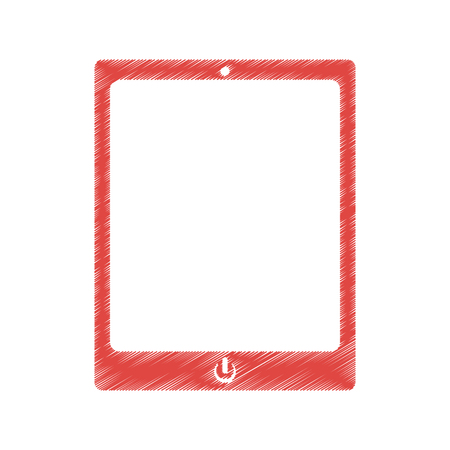 Tablet icon. Device gadget technology and electronic theme. Isolated design. Vector illustrationのイラスト素材