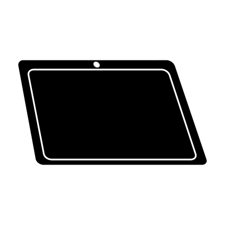 Tablet icon. Device gadget technology and electronic theme. Isolated design. Vector illustrationのイラスト素材