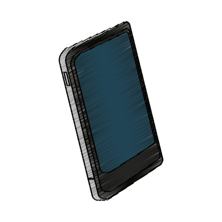 Smartphone icon. Device gadget technology and electronic theme. Isolated design. Vector illustrationのイラスト素材