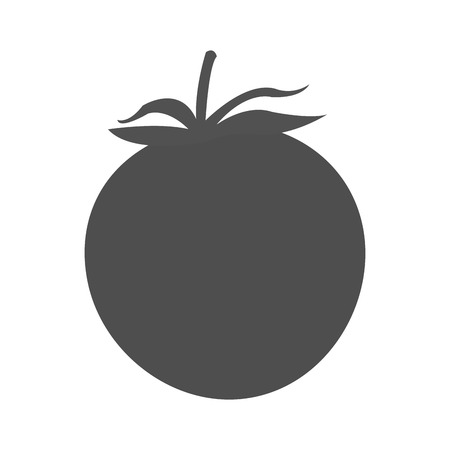 Tomato icon. Healthy organic fresh and natural food theme. Isolated design. Vector illustrationのイラスト素材