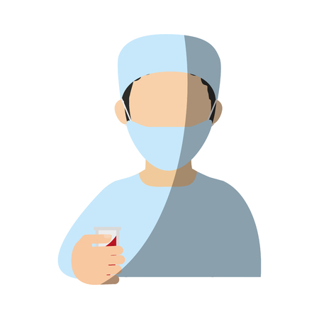 Doctor icon. Medical health care hospital and emergency theme. Isolated design. Vector illustrationのイラスト素材