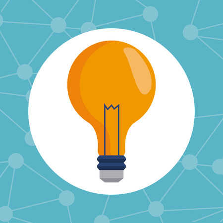 bulb idea innovation creativity vector illustration eps 10のイラスト素材