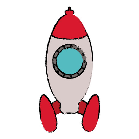 rocket startup launching sketch vector illustration eps 10のイラスト素材