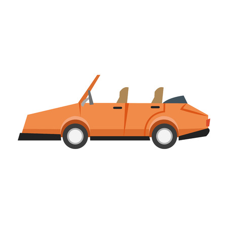 Car icon. Automobile transportation and vehicle theme. Isolated design. Vector illustrationのイラスト素材