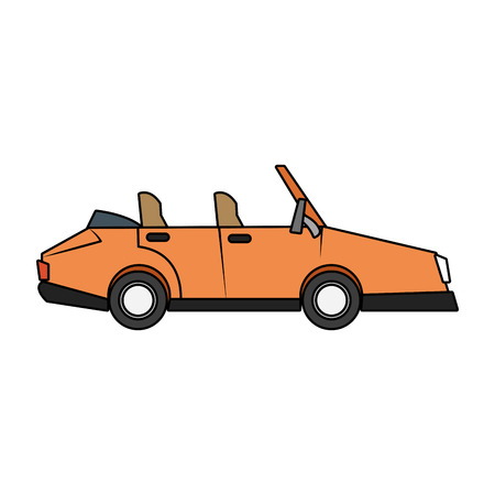 Car icon. Automobile transportation and vehicle theme. Isolated design. Vector illustrationのイラスト素材