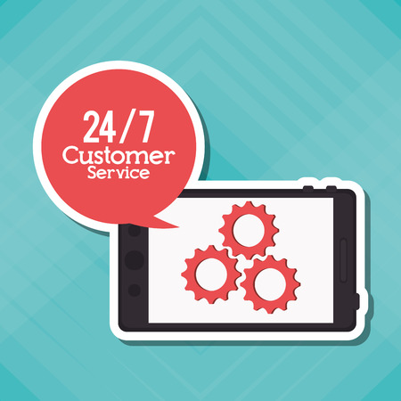 Technical service  concept with icon design, vector illustration 10 eps graphic.のイラスト素材