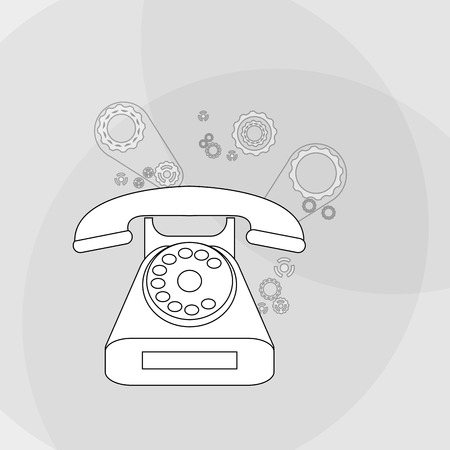 Technical service  concept with icon design, vector illustration 10 eps graphic.のイラスト素材
