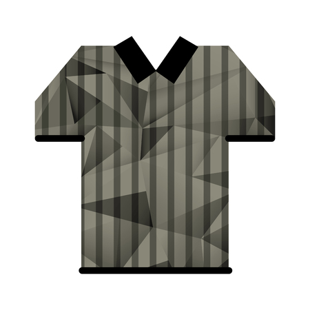 referee jersey stripes american football abstract vector illustration eps 10のイラスト素材