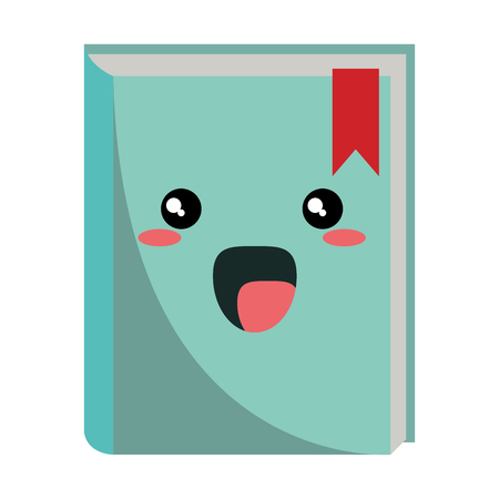 cartoon book library learning vector illustration eps 10のイラスト素材