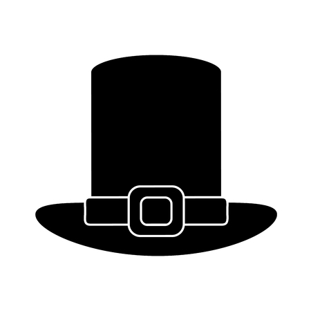 st patricks day hat pictogram vector illustration eps 10のイラスト素材