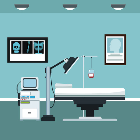clinic room consultation care vector illustration eps 10のイラスト素材