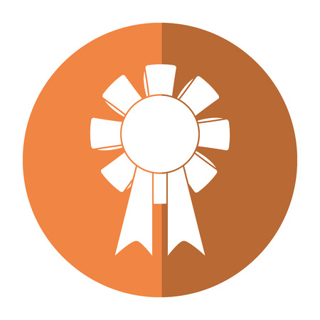 st patricks day rosette ornament shadow vector illustration eps 10のイラスト素材